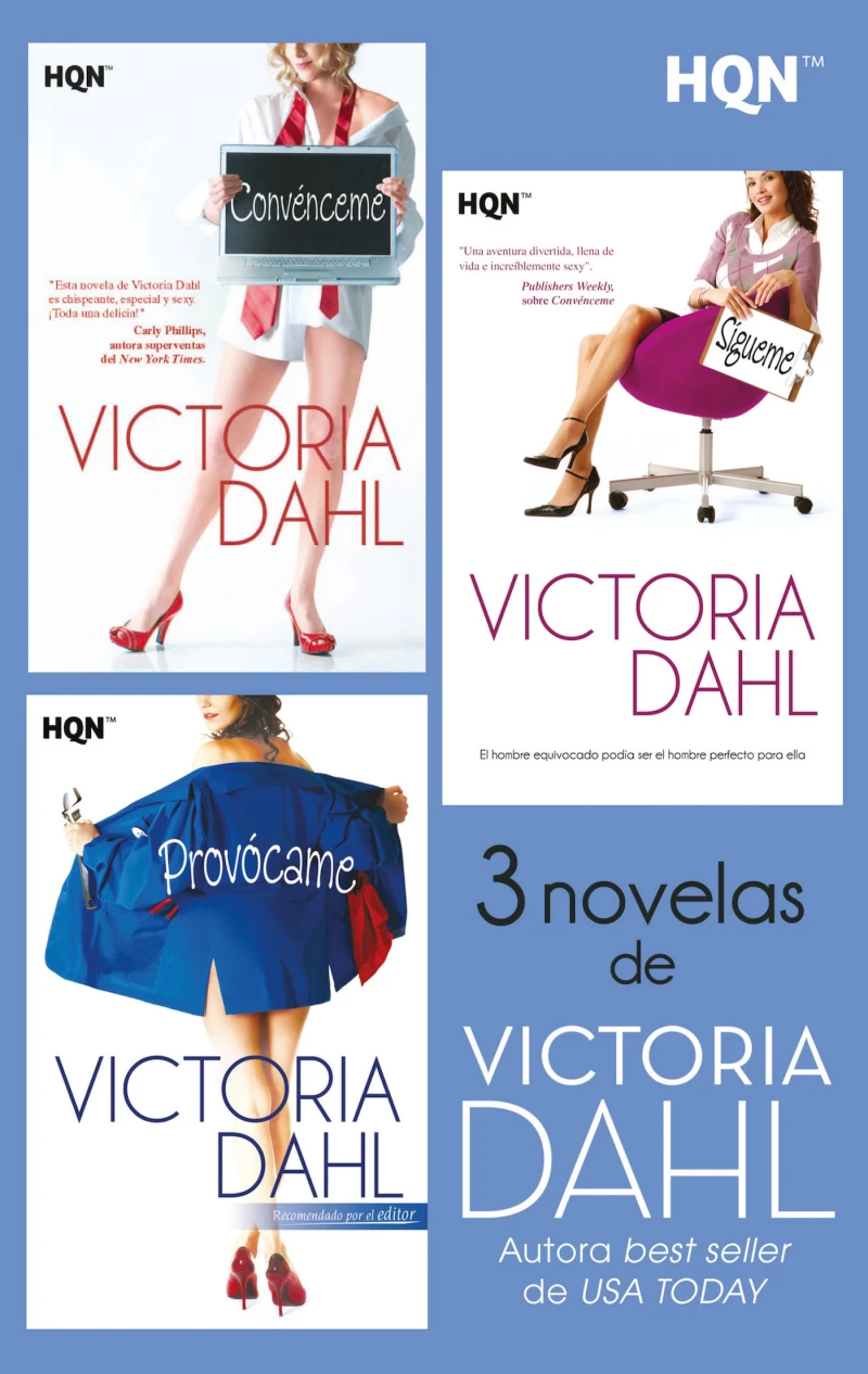 Portada: E-Pack HQN Victoria Dahl 1