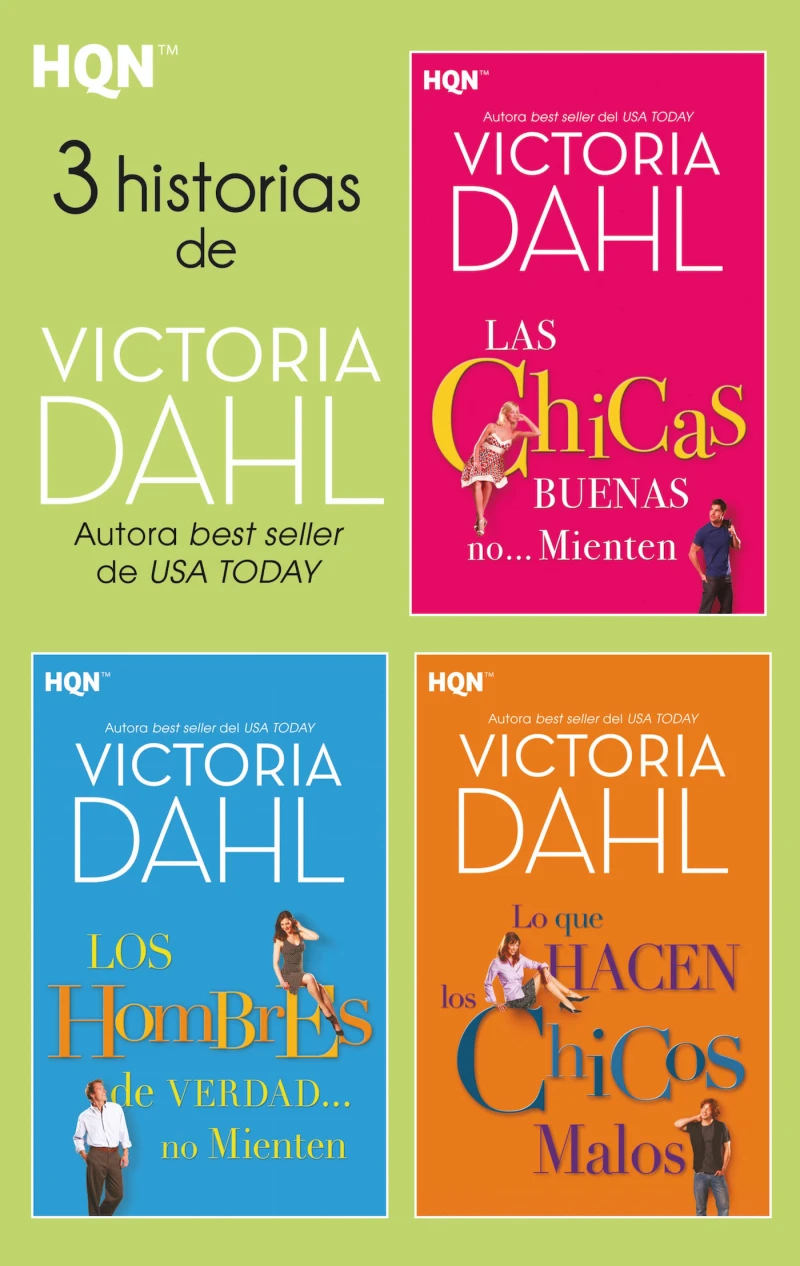 Portada: E-Pack HQN Victoria Dahl 2