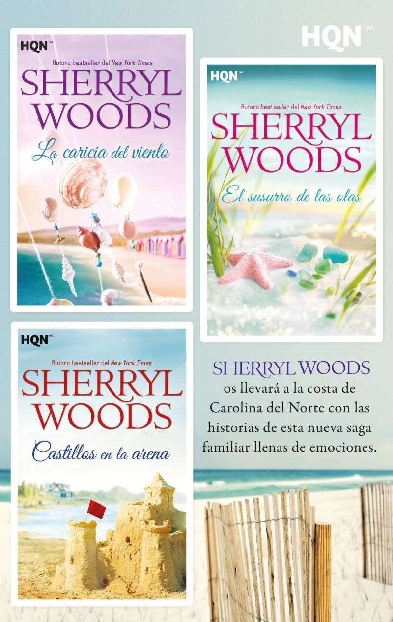 Portada: E-Pack HQN Sherryl Woods 3