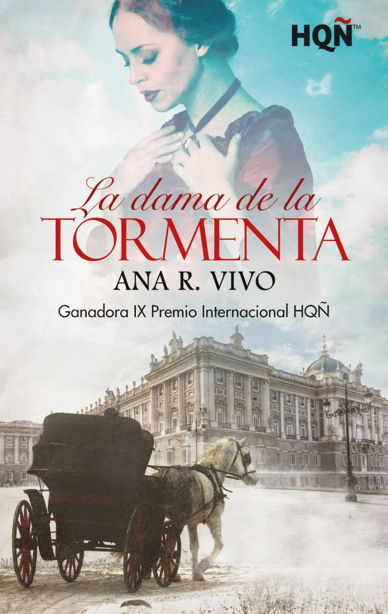 Portada: La dama de la tormenta - Ganadora IX Premio Internacional HQÑ