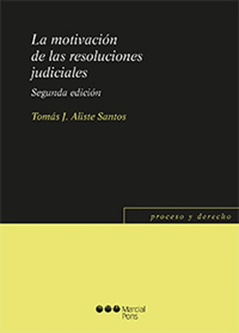 Portada: La motivación de las resoluciones judiciales