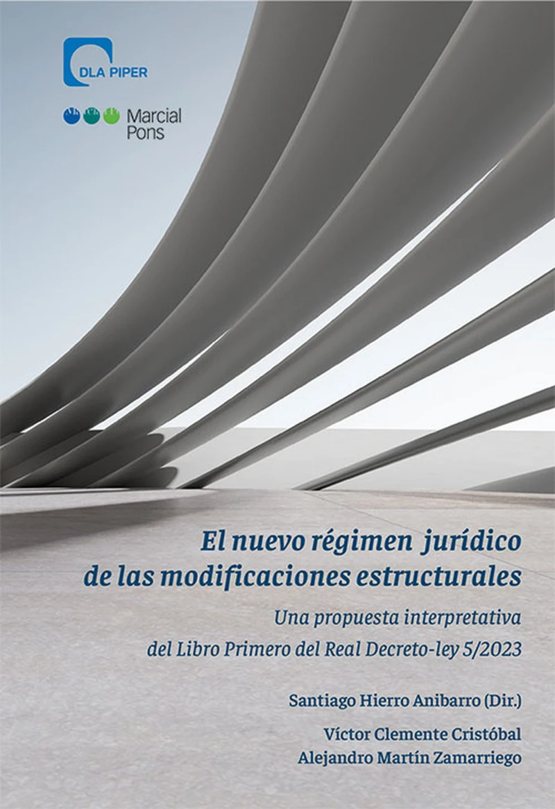 Portada: El nuevo régimen jurídico de las modificaciones estructurales