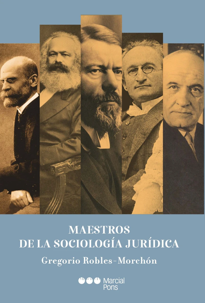 Portada: Maestros de la sociología jurídica