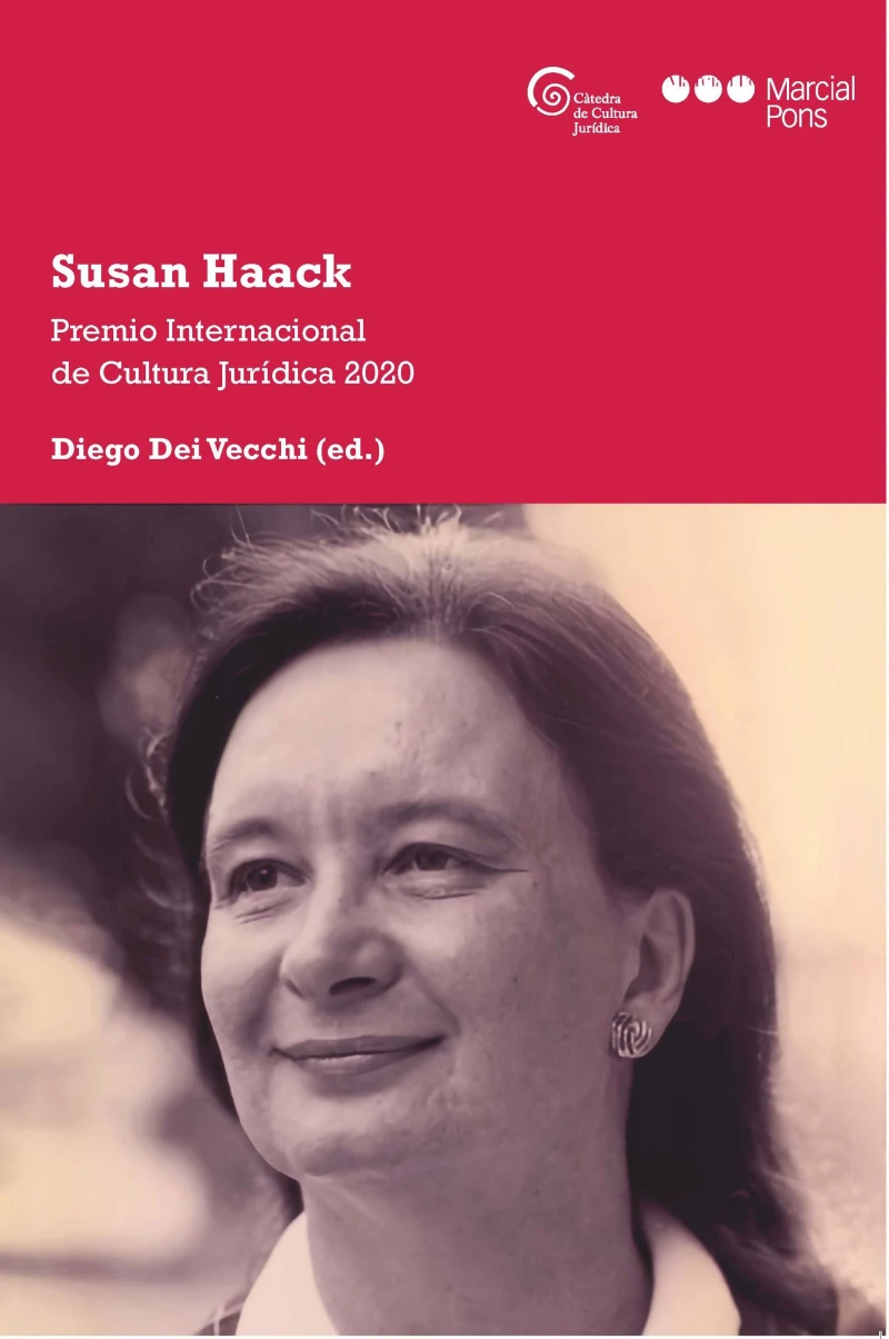 Portada: Susan Haack. Premio Internacional de Cultura Jurídica 2020