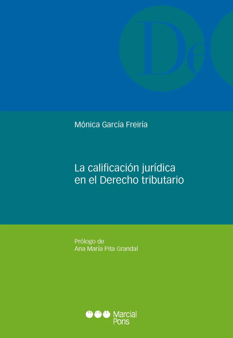 Portada: La calificación jurídica en el Derecho tributario
