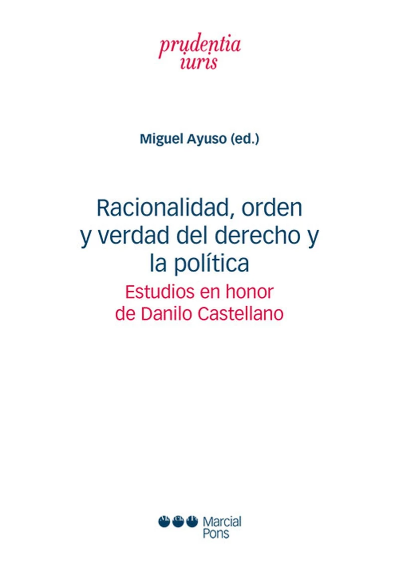 Portada: Racionalidad, orden y verdad del derecho y la política