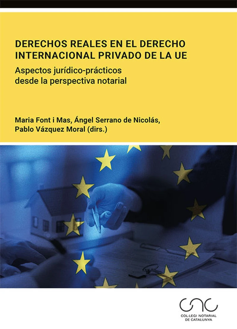 Portada: Derechos reales en el derecho internacional privado de la UE
