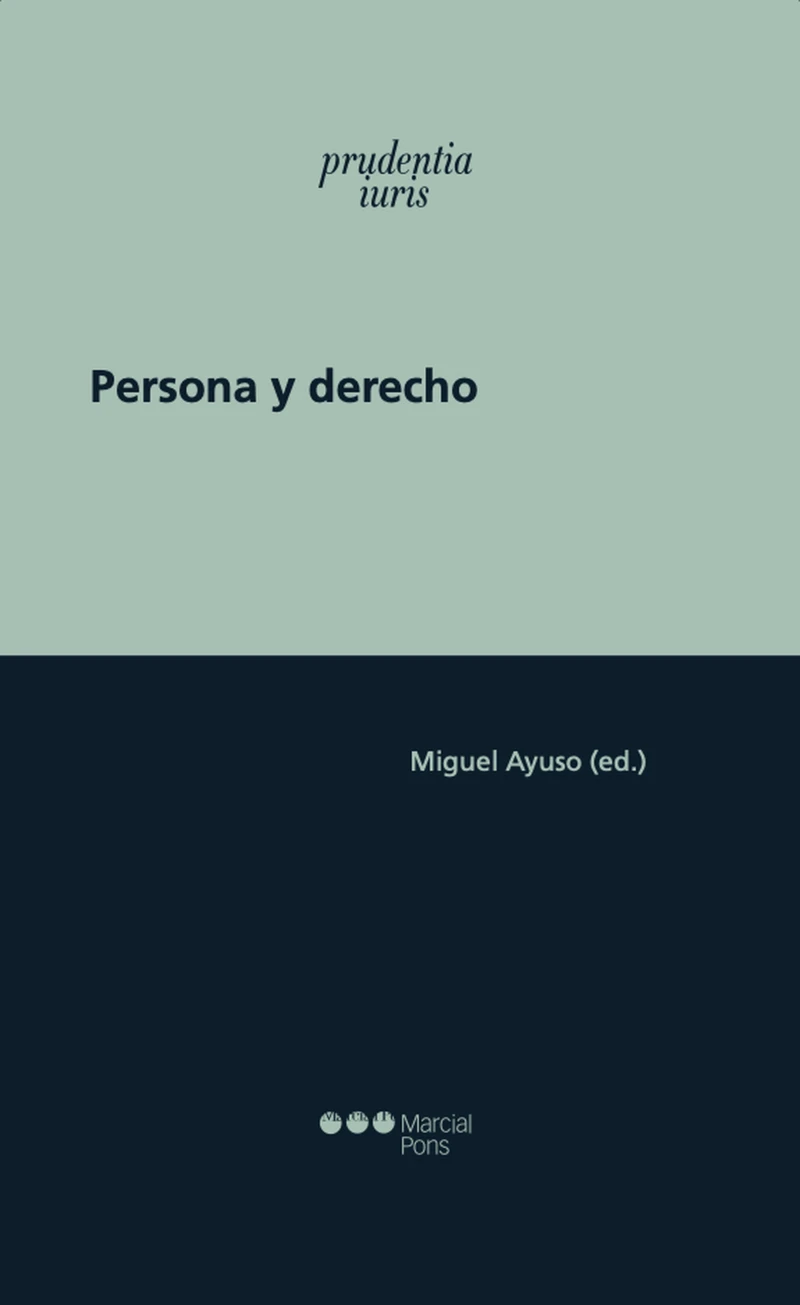 Portada: Persona y Derecho