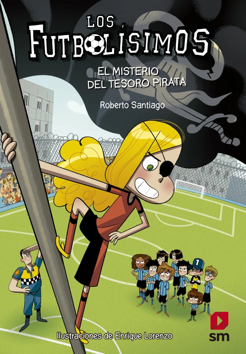 Portada: Los Futbolísimos 10. El misterio del tesoro pirata