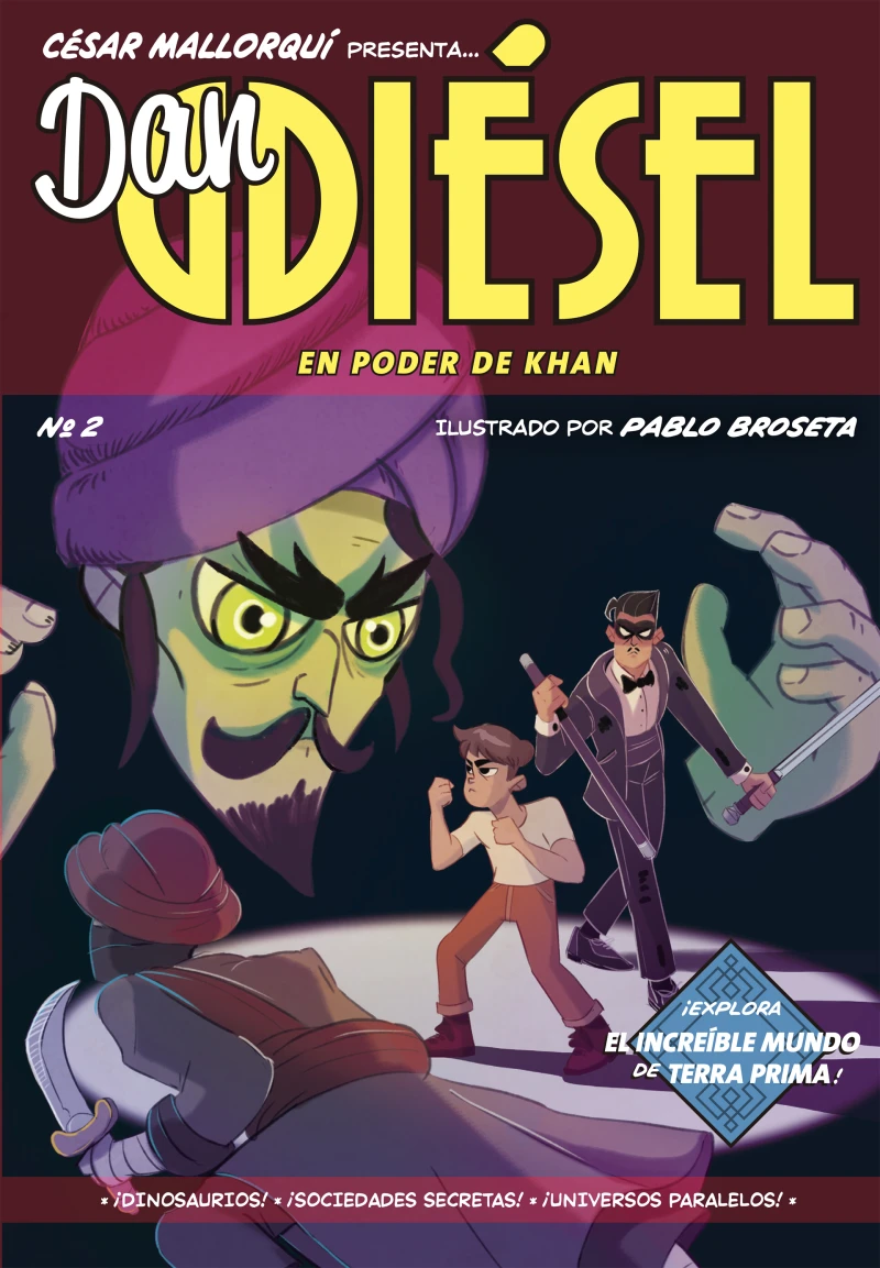 Portada: Dan Diésel 2: En poder de Khan