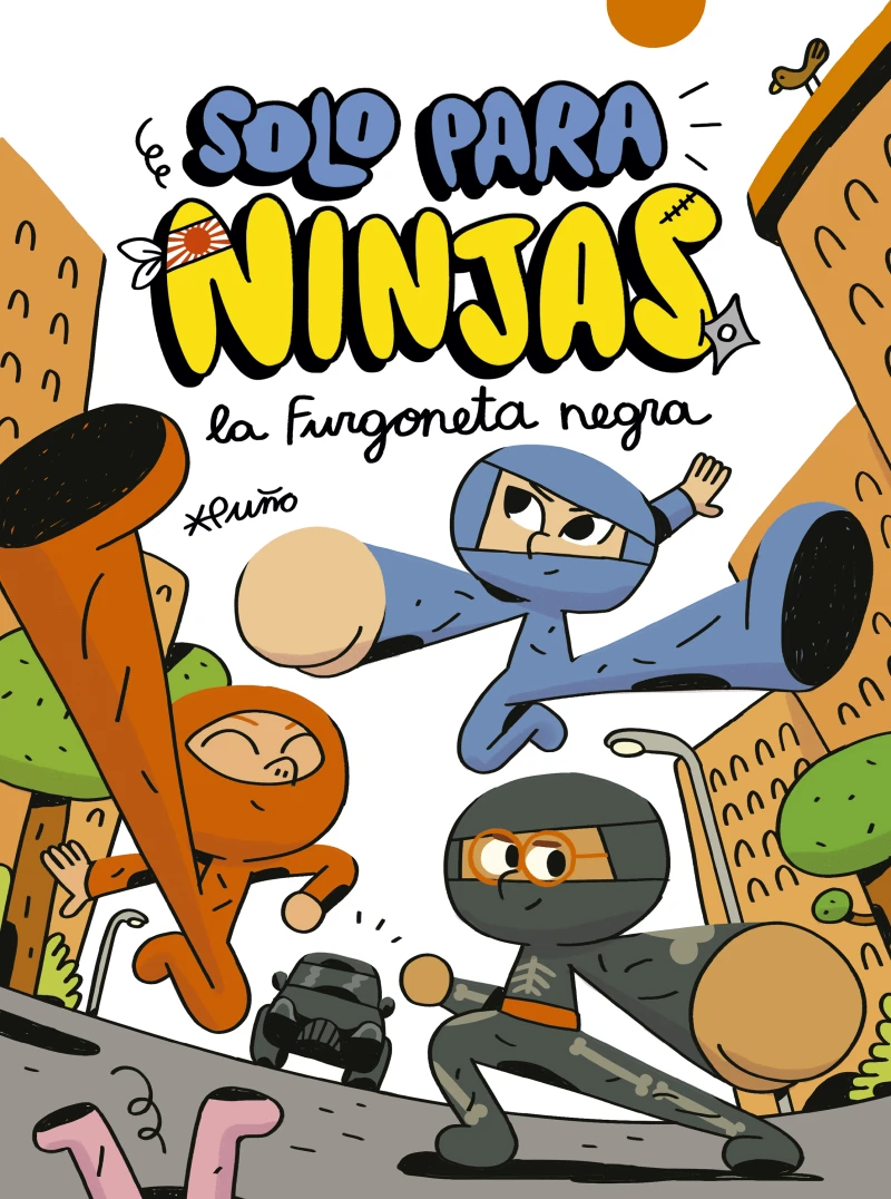 Portada: Solo para ninjas: La furgoneta negra