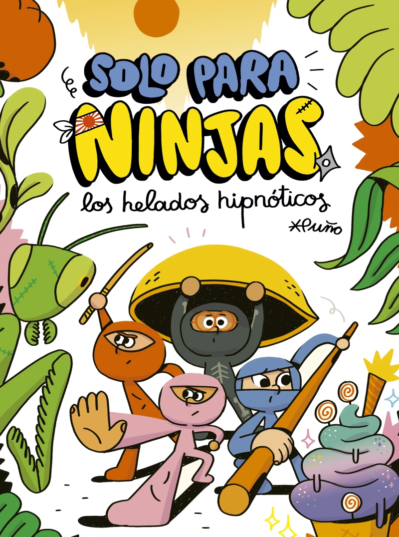 Portada: Solo para ninjas 2: Los helados hipnóticos
