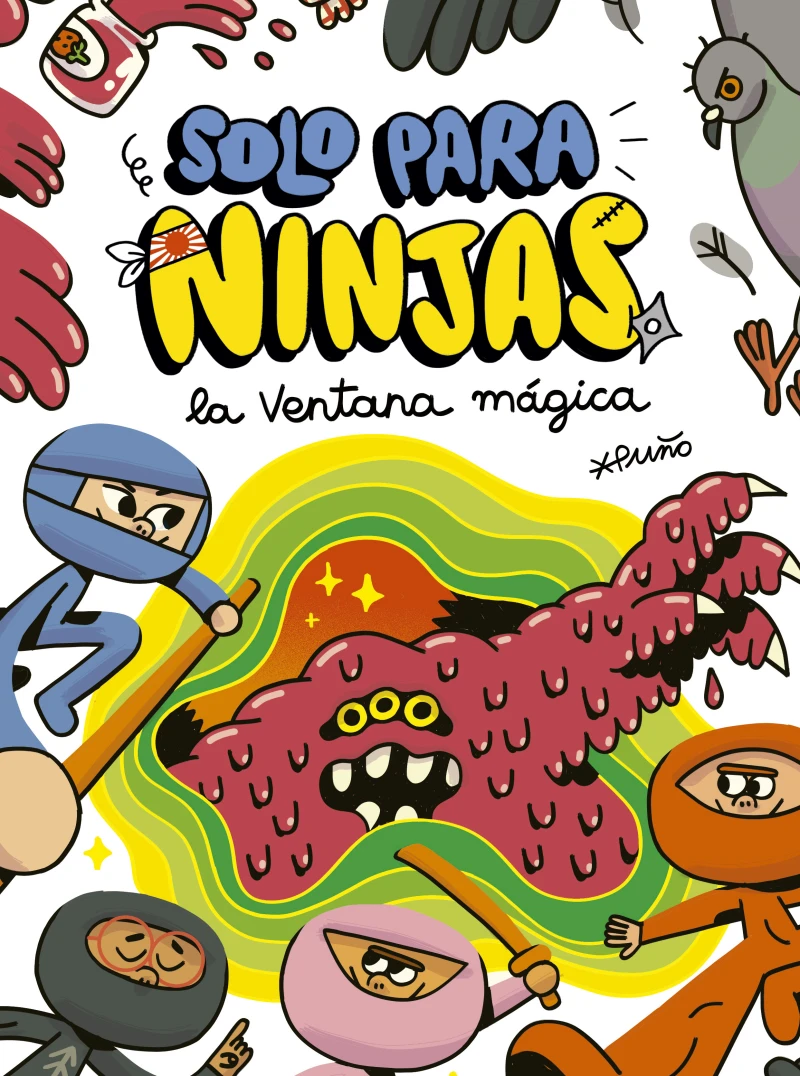 Portada: Solo para ninjas 3: La ventana mágica