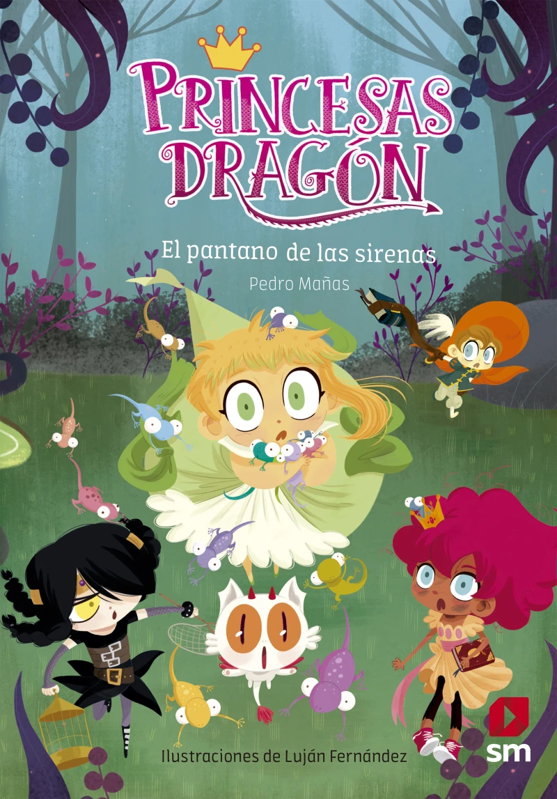 Portada: Princesas Dragón 2: El pantano de las sirenas