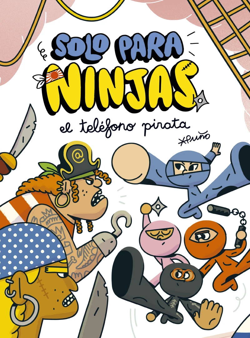 Portada: Solo para ninjas 4: El teléfono pirata