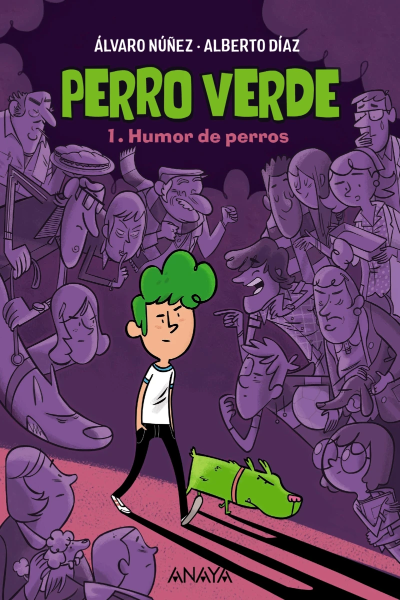 Portada: Perro verde 1: Humor de perros