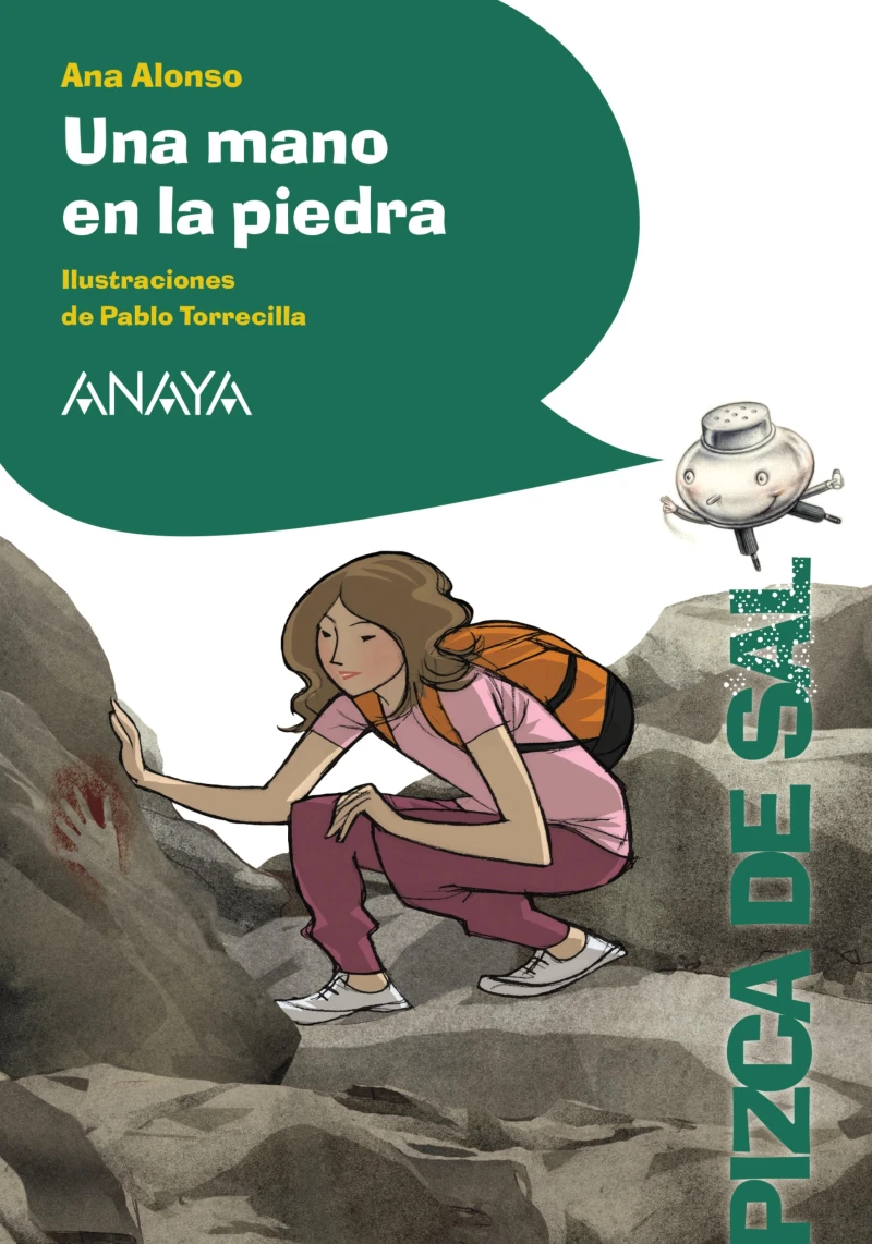 Portada: Una mano en la piedra
