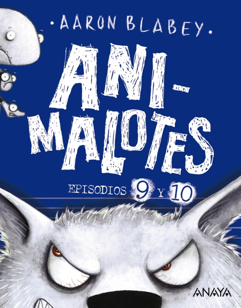 Portada: Animalotes 9 y 10: El lobo feroz / Un día movidito
