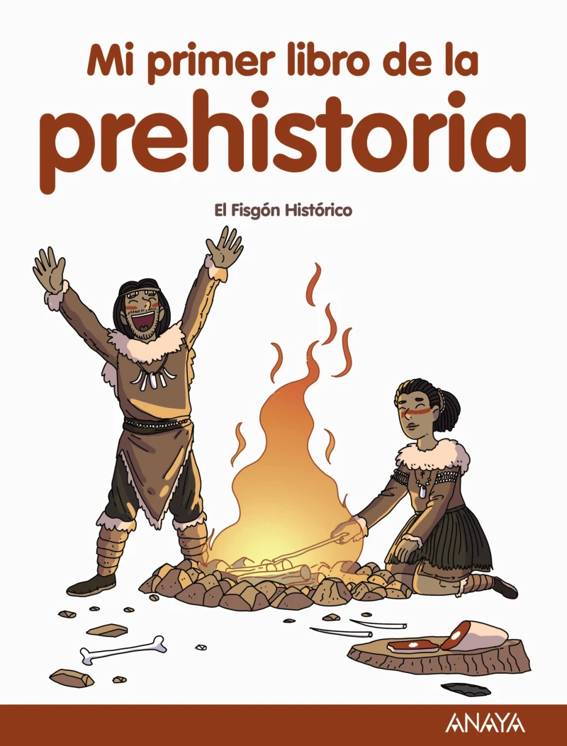 Portada: Mi primer libro de la Prehistoria
