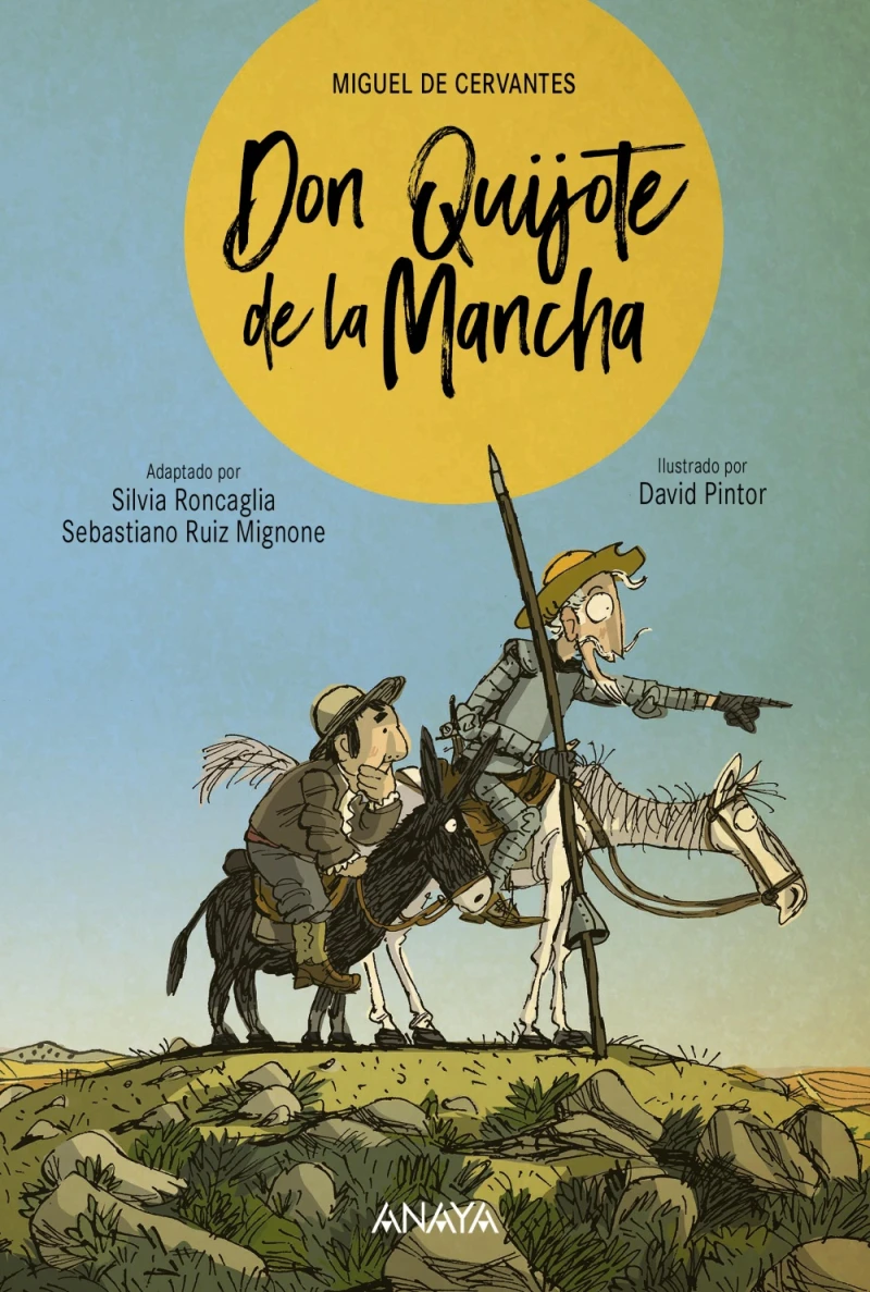 Portada: Don Quijote de la Mancha