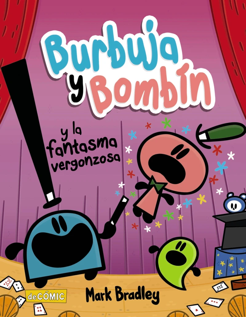 Portada: Burbuja y Bombín y la fantasma vergonzosa