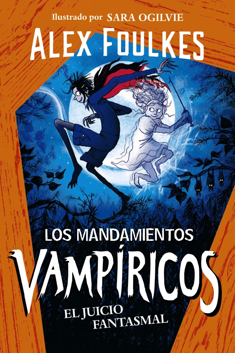 Portada: Los mandamientos vampíricos 2. El juicio fantasmal