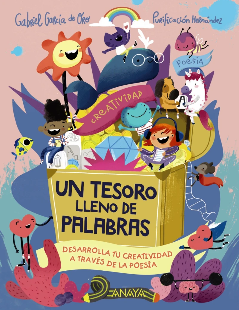 Portada: Un tesoro lleno de palabras