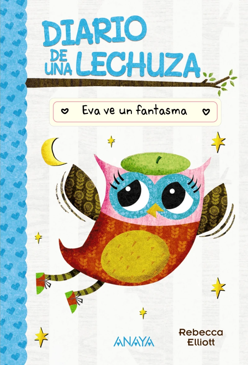 Portada: Diario de una lechuza 2. Eva ve un fantasma
