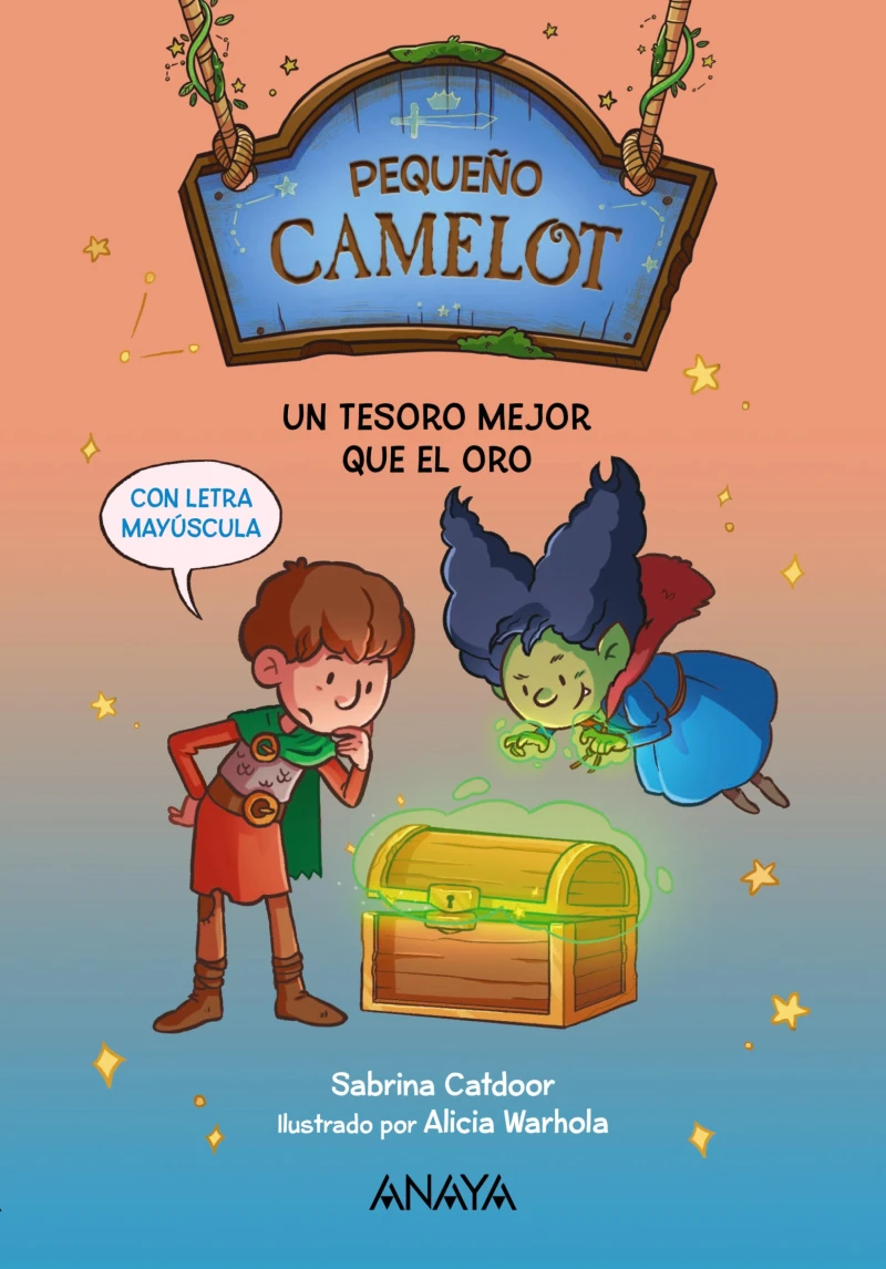 Portada: Pequeño Camelot: Un tesoro mejor que el oro