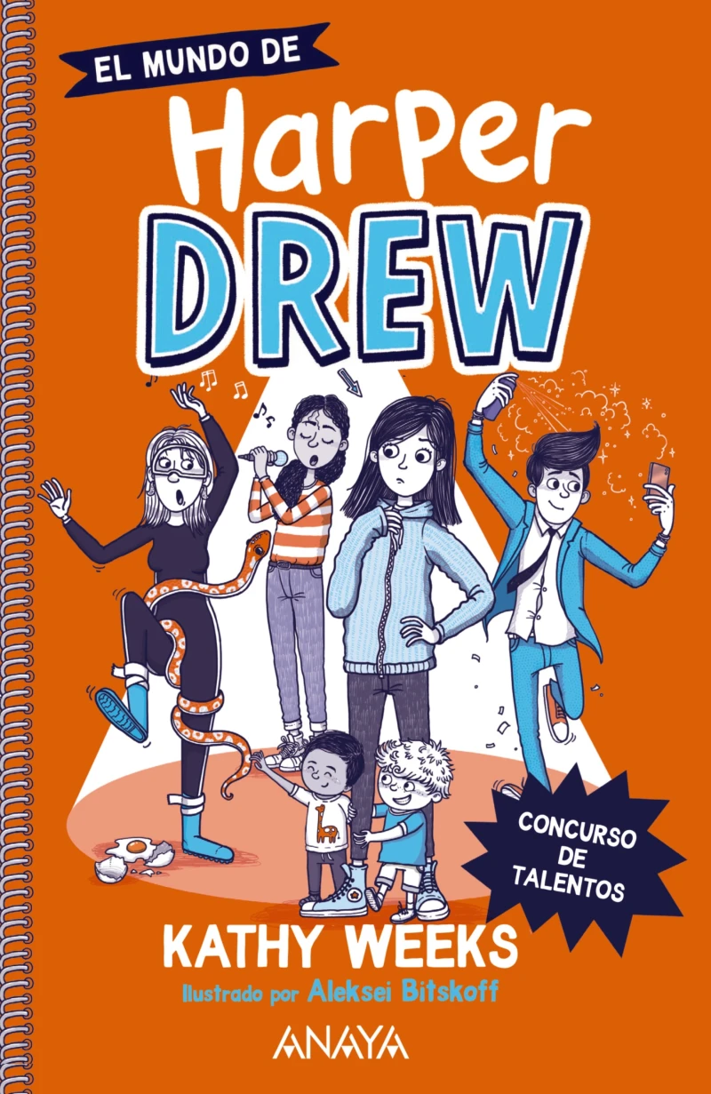Portada: El mundo de Harper Drew. Concurso de talentos