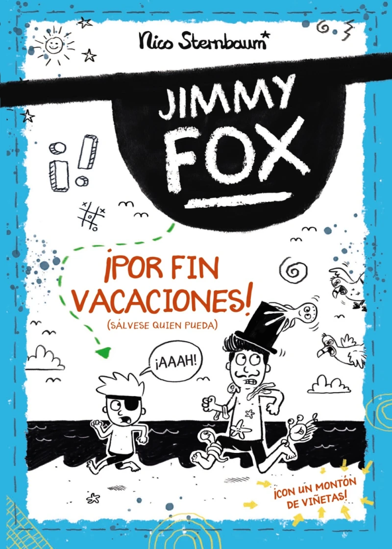 Portada: Jimmy Fox 2. ¡Por fin vacaciones! (Sálvese quien pueda)