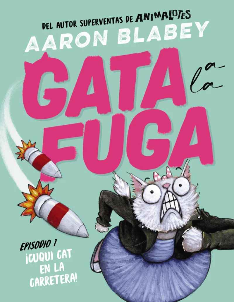 Portada: Gata a la fuga. Episodio 1: ¡Cuqui Cat en la carretera!