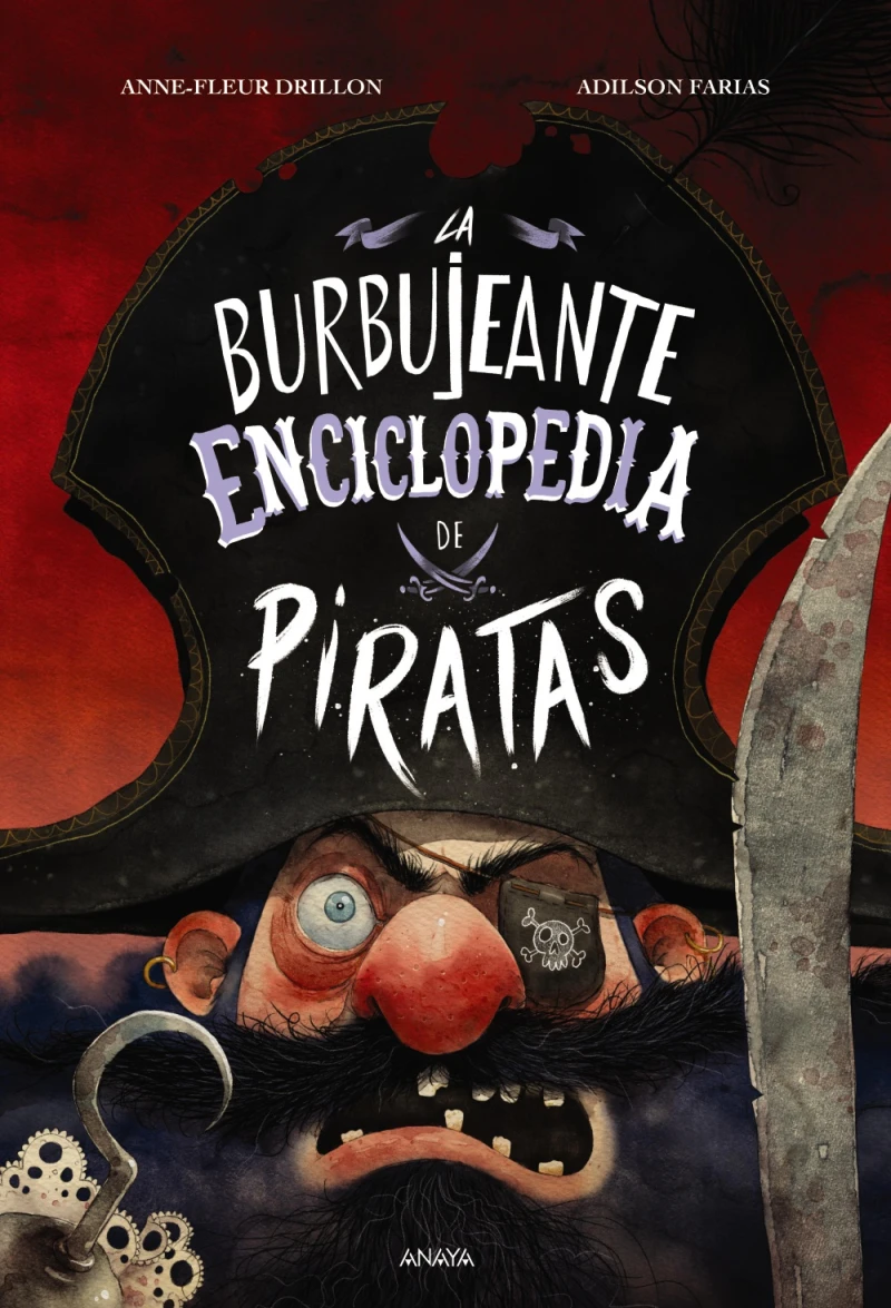 Portada: La burbujeante enciclopedia de piratas