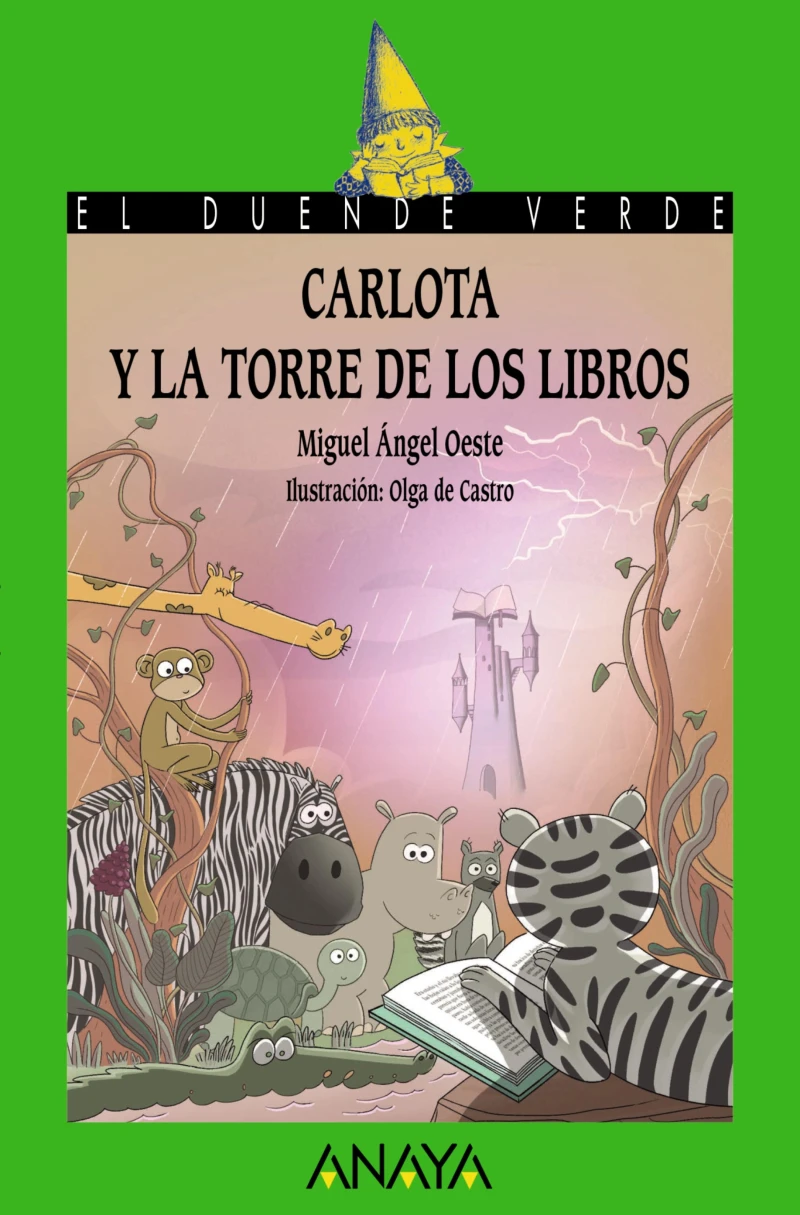 Portada: Carlota y la Torre de los Libros