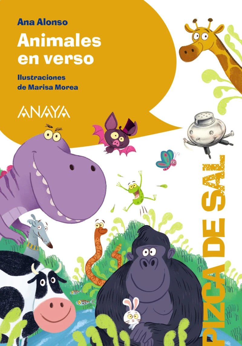 Portada: Animales en verso