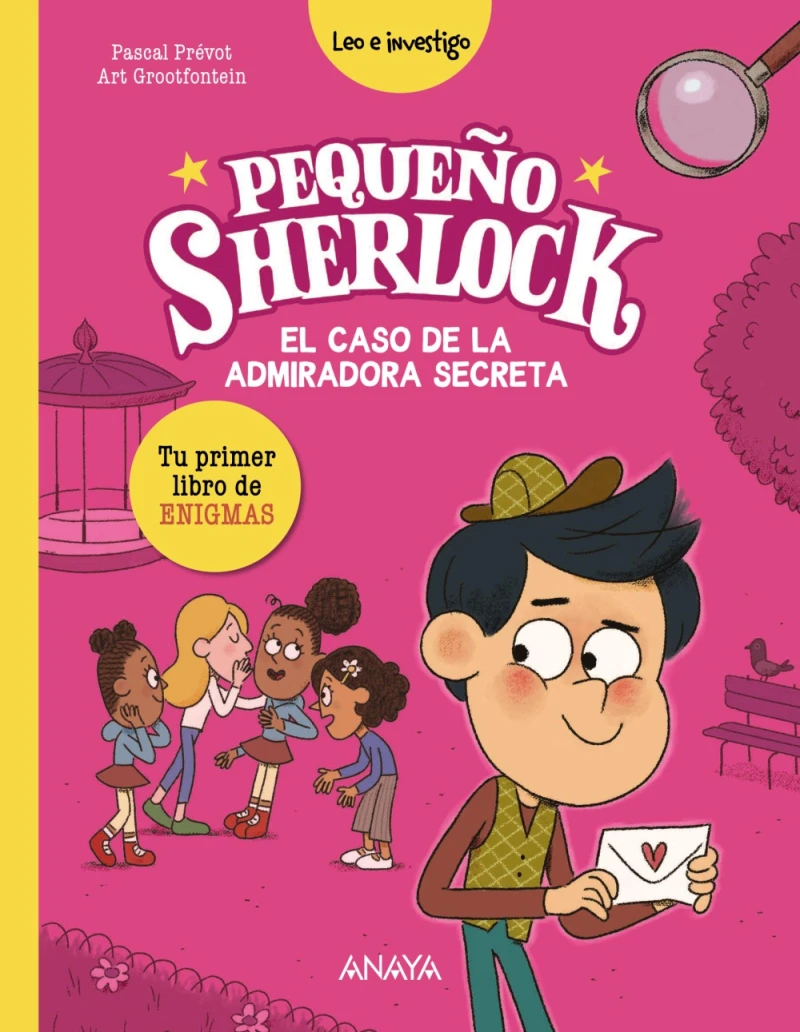 Portada: Pequeño Sherlock: El caso de la admiradora secreta
