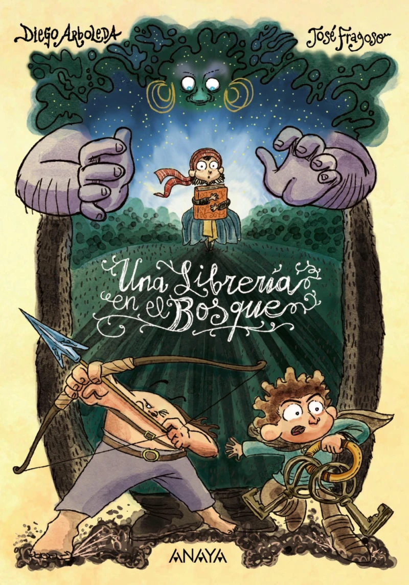 Portada: Una librería en el bosque