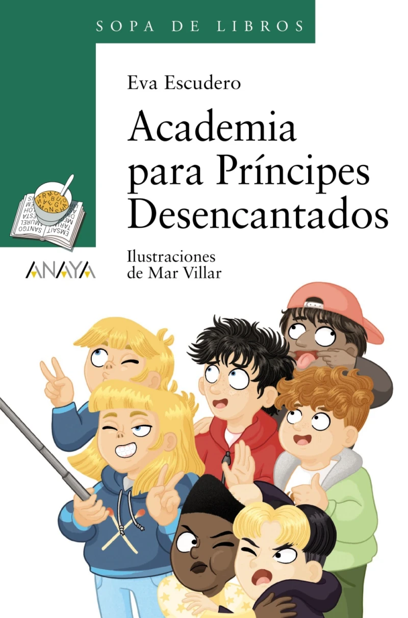 Portada: Academia para Príncipes Desencantados