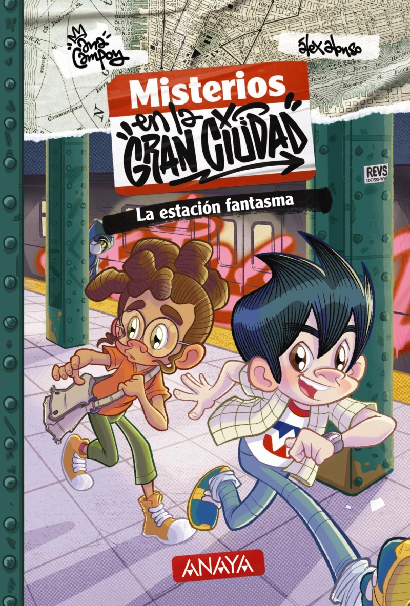 Portada: Misterios en la gran ciudad 2. La estación fantasma