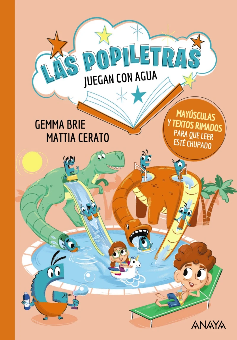 Portada: Las popiletras juegan con el agua