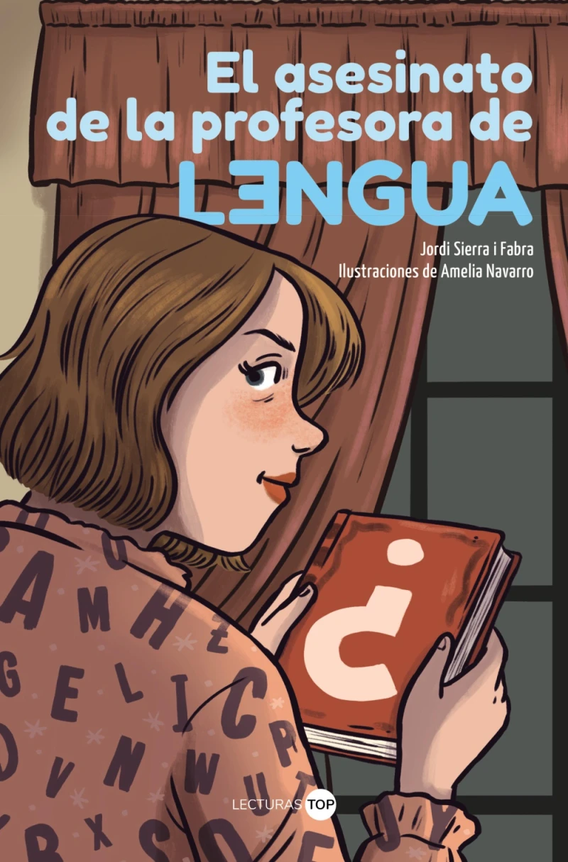 Portada: El asesinato de la profesora de lengua