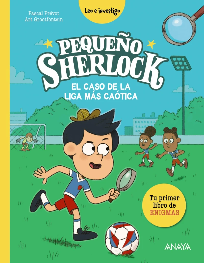 Portada: Pequeño Sherlock: El caso de la liga más caótica