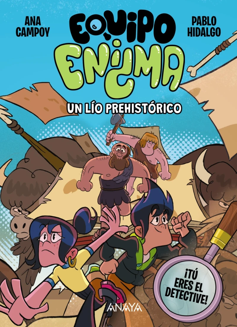 Portada: Equipo Enigma. Un lío prehistórico