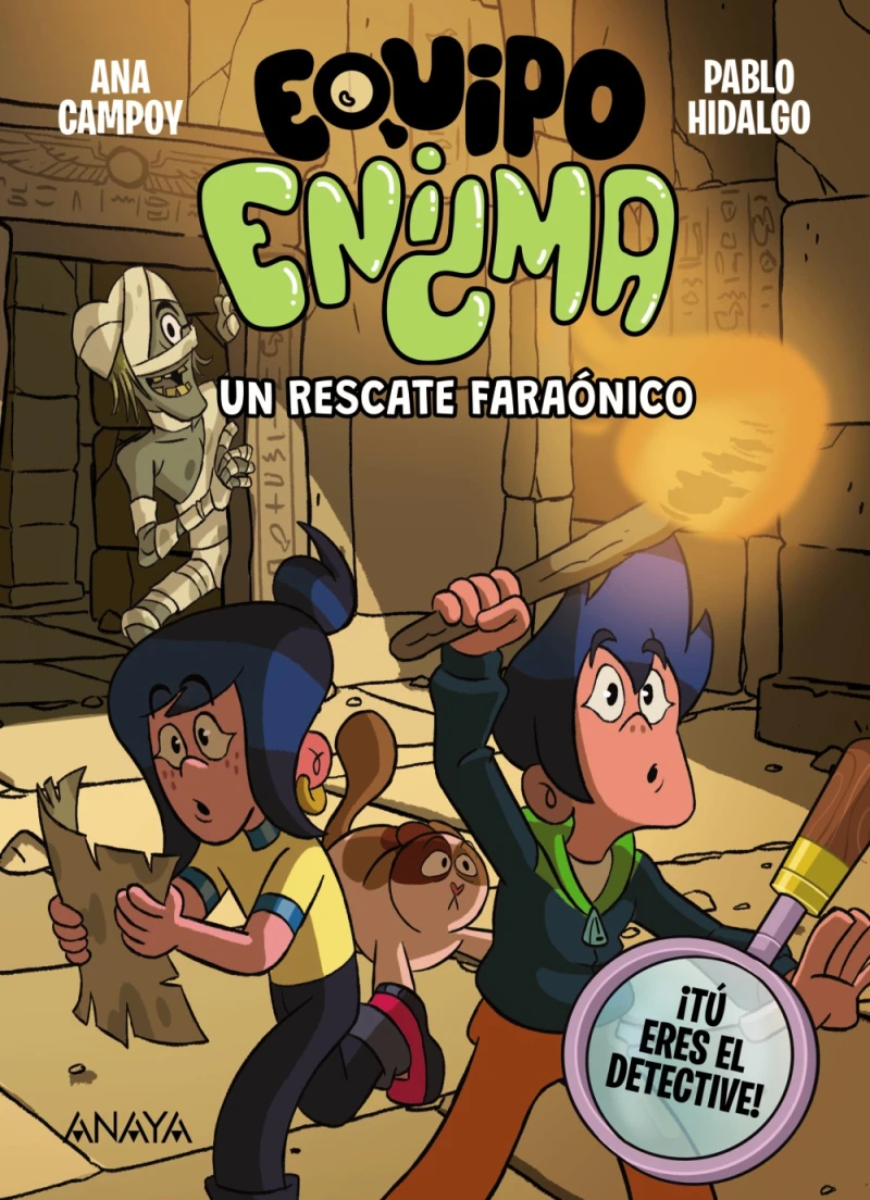 Portada: Equipo Enigma. Un rescate faraónico