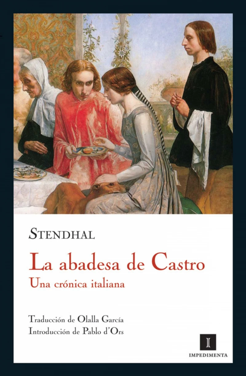 Portada: La abadesa de Castro