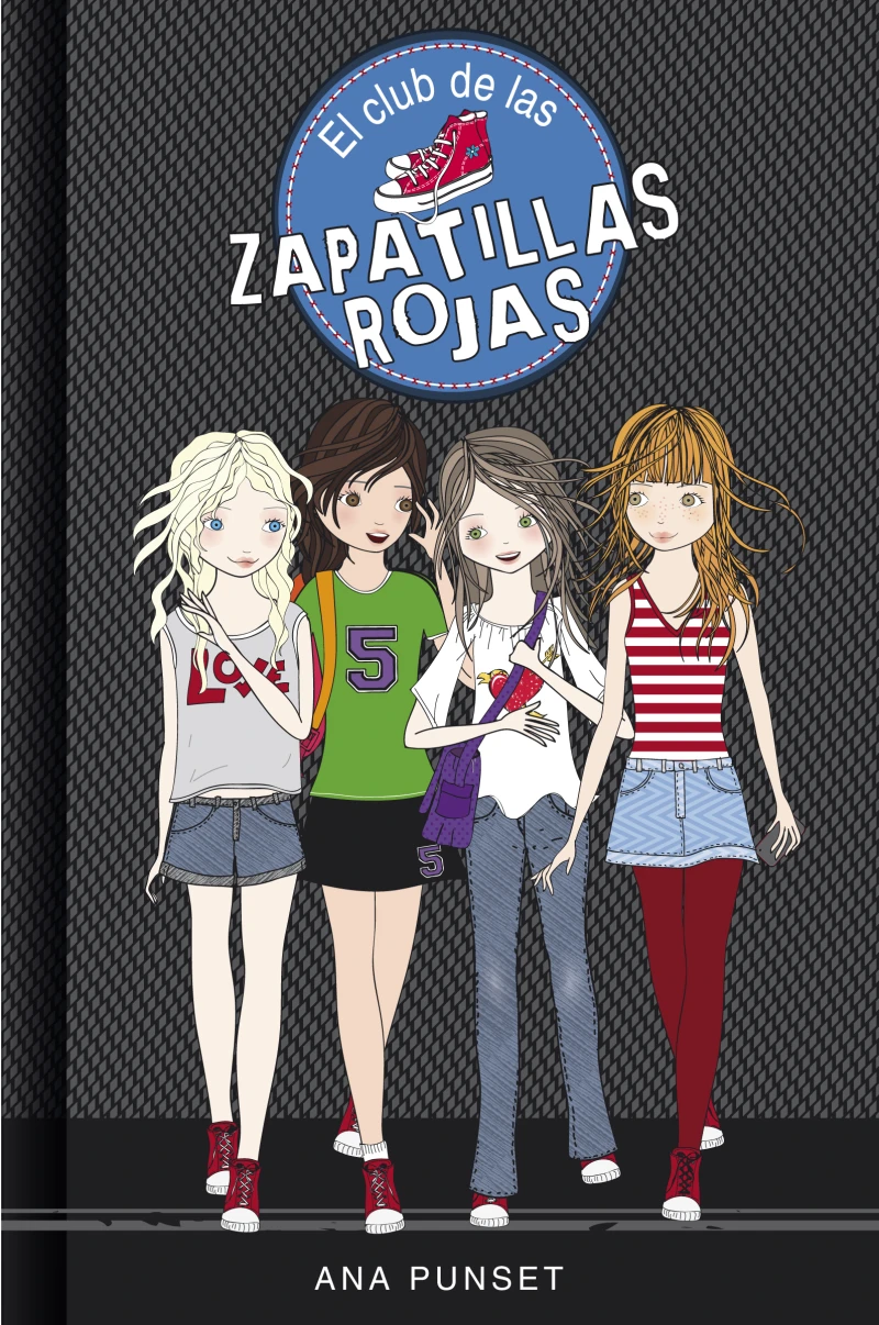 Portada: El Club de las Zapatillas Rojas 1 - El club de las zapatillas rojas