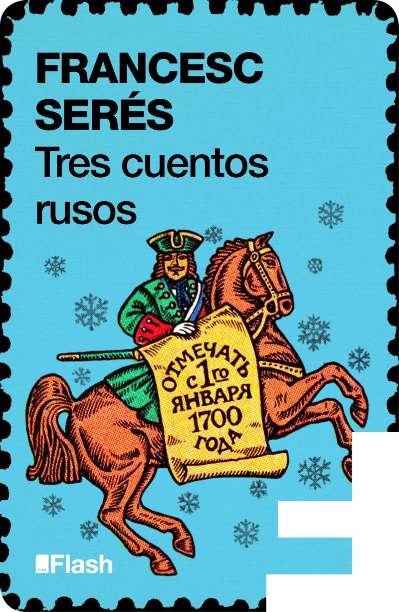 Portada: Tres cuentos rusos (Flash Relatos)