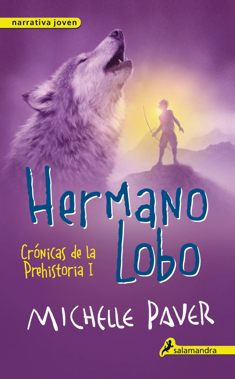 Portada: Hermano lobo (Crónicas de la Prehistoria 1)