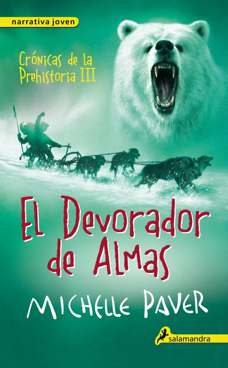 Portada: El devorador de almas (Crónicas de la Prehistoria 3)