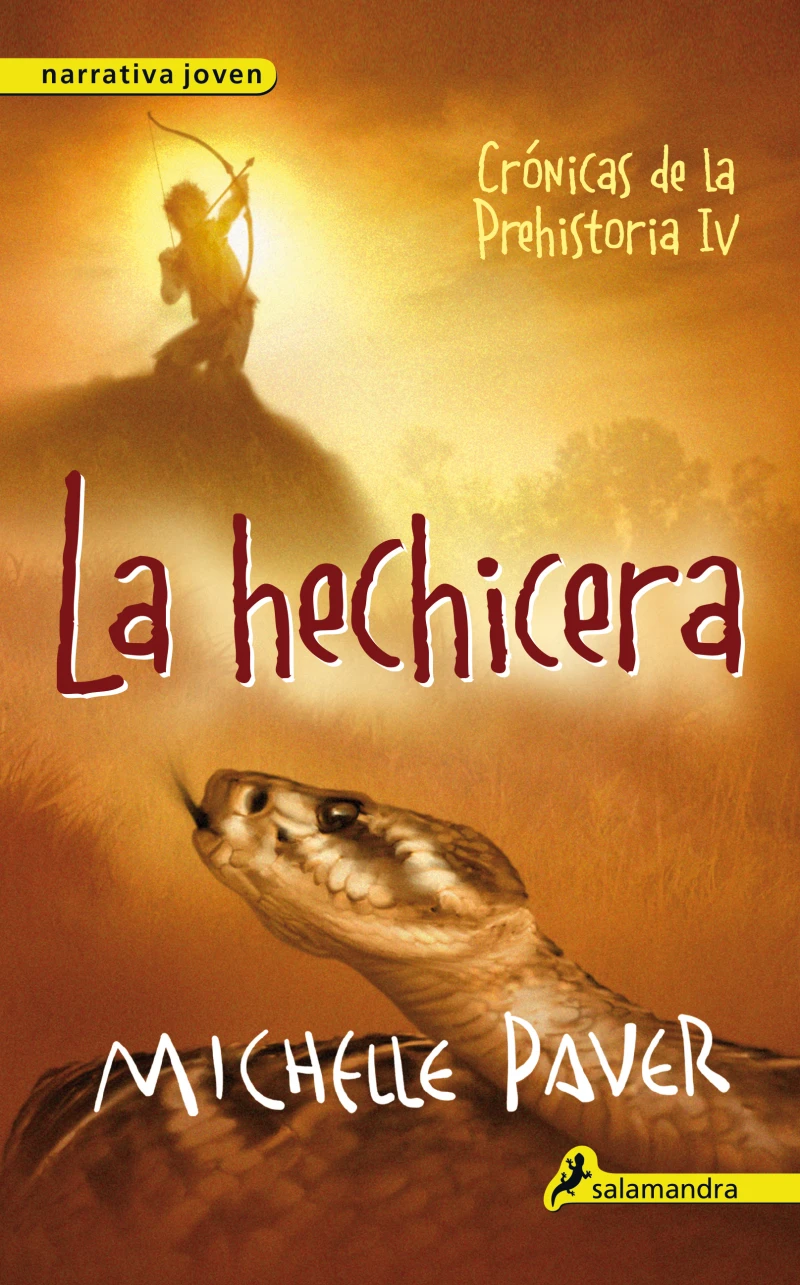 Portada: La hechicera (Crónicas de la Prehistoria 4)
